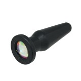 Diamond Anal Plug, Toyz4Lovers, Negru, silicon, 12,4 cm x 3,6 cm