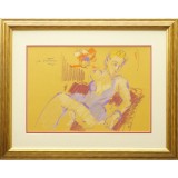 Augustin Costinescu, Nud pe fotoliu rosu (2009)