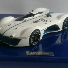 Macheta Renault Alpine Vision Gran Turismo alb - Norev 1/43