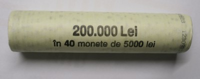 FISIC 5000 LEI 2003 . 40 MONETE foto