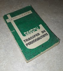 Dumitru Solomon - Transfer de personalitate foto