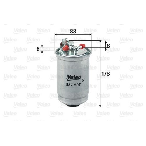 Valeo filtru combustibil