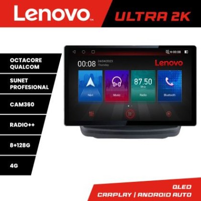 Navigatie Hyundai Genesis Lenovo Qualcomm ULTRA 8+128 2K 13 inch qled android 4G DSP gps internet Kit-GENESYS CarStore Technology foto