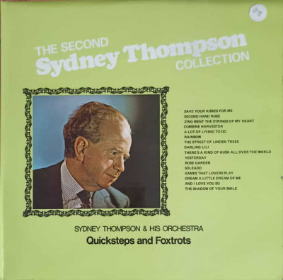 Disc vinil, LP. The Second Sydney Thompson Collection-Sydney Thompson, His Orchestra foto