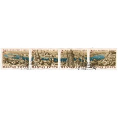 Ungaria 1961 - Budapesta, serie stampilata