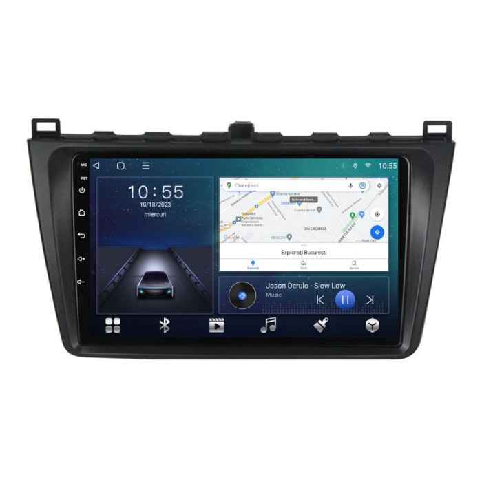 Navigatie dedicata cu Android Mazda 6 2008 - 2013, 2GB RAM, Radio GPS Dual