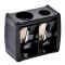 Ascuțitoare Dublă, Negru, 4x2.5cm, Plastic
