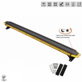 Cumpara ieftin Rampa Girofar LED Stroboscopic Portocalie, 137.5 cm, 14 Moduri de Avertizare, 12 24 48V, 58-83W, ECE R65 R10, E9, IP67, Senzor Zi Noapte