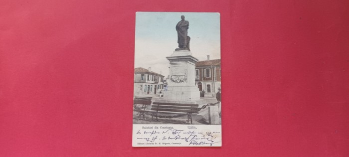 Dobrogea Constanta Piata Statuia Ovidiu