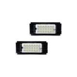 Cumpara ieftin Set 2 lampi numar LED Canbus alb-rece Mini Cooper R56 R57 R58 R59
