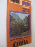 Masivul Cozia - cu harta - Nicolae C. Poescu , ..