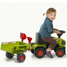 Tractoras Baby Axos cu Remorca foto