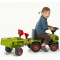 Tractoras Baby Axos cu Remorca