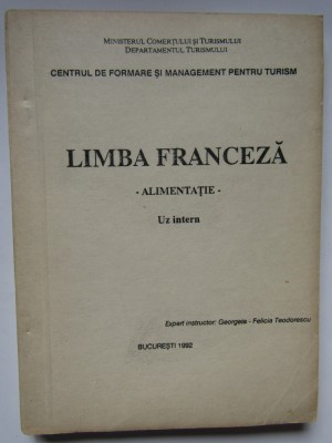 LIMBA FRANCEZA ALIMENTATIE UZ INTERN foto