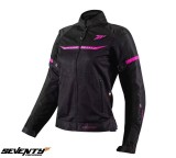 Cumpara ieftin Geaca (jacheta) femei pentru scuter - motocicleta Racing vara Seventy model SD-JR30.2 Mojave culoare: negru/fuchsia (roz) Negru/fuchsia (roz) S