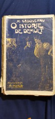 M. Sadoveanu - O istorie de demult (ediție princeps, 1908)