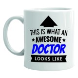 Cana alba personalizata Doctor, INOVATIX&reg;. 330ml, Oem