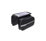 Geanta bicicleta prindere cadru,compartiment impermeabil telefon si buzunare