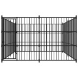 Padoc de exterior pentru c&acirc;ini, 300 x 300 x 185 cm
