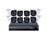 Sistem de supraveghere CCTV S888, 8 camere, AHD, 1080P, DVR, 3MP