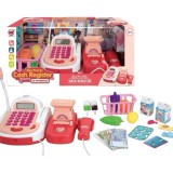 Casa de marcat electronica pentru copii cu cantar scanner bani si accesorii supermarket