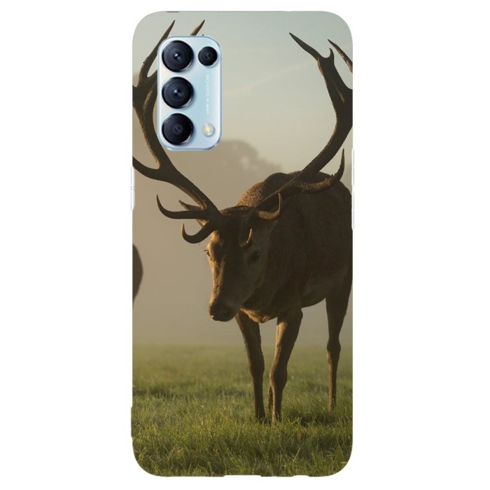 Husa compatibila cu Oppo A5 (2020) model Deer, Silicon, TPU, Viceversa