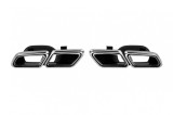 Ornamente evacuare Mercedes AMG Design inox pentru W222 W212 W218 R231