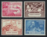 North Borneo 1949 - Aniversare UPU, serie nestampilata cu sarniere