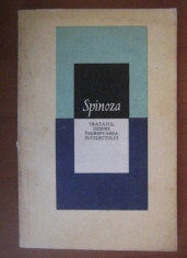 Baruch Spinoza - Tratatul despre indreptarea intelectului foto