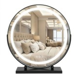 Oglindă LED MAKE-UP Black 50 cm