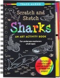 Scratch &amp; Sketch(tm) Sharks (Trace Along)