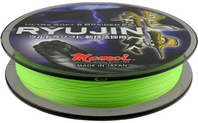 Fir Textil Momoi Ryujin PE Braided, Lime Green, 9kg, 0.10mm, 130m foto