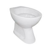 Vas WC Fayans Classica WQ8B26500000001, alb, evacuare verticala, montaj pe pardoseala, 37 x 47 x 41 cm