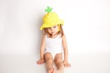 Palarie de soare Zoocchini, UPF50 +, Marime L, 12-24 Luni - Ananas