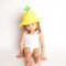 Palarie de soare Zoocchini, UPF50 +, Marime L, 12-24 Luni - Ananas