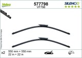 Set stergatoare Mercedes C-Class, C-Class All-Terrain, C-Class T-Model, Cle, E-Class, parte montare fata, lungime 22 inch, lungime 550 mm, lungime