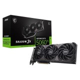 Placa video MSI GeForce RTX 5060 Ti 8GB SHADOW 3x OC CLASSIC,8GB GDDR7,128-bit,Negru