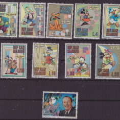 208-SAN MARINO 1970-Walt Disney-Serie completa de 10 timbre nestam Mi 962-971