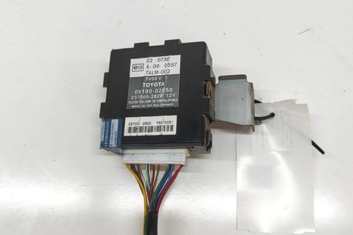 Unitate de control alarma TOYOTA HILUX VII Pick-up _N1_, _N2_, _N3_ 2008 OEM: 08190-02850,237000-2820 | 31659146