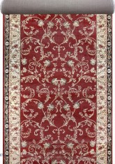 Traversa Covor Lotos 523 Rosu Latime 100 cm Diverse Lungimi 1800 gr/mp