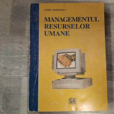 Managementul resurselor umane de Aurel Manolescu