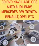 Harti GPS Auto Europa+Romania 2023-2024 CD/DVD/SD - BMW, Audi, VW, Mercedes, Opel, Renault, Toyota (Update Navigatie)