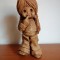 Sculptura statueta lut fetita fata Fannykin Bill Mack Solar Statuary 21 cm