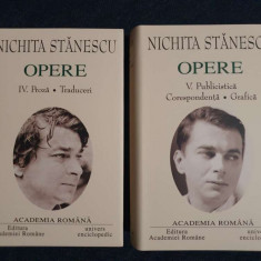 Nichita Stanescu – Opere 4-5 (ed. de lux, Academia Romana, 2 vol.)