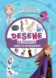 Disney. Regatul de gheata II. Desene de poveste. Carte cu autocolante, Litera