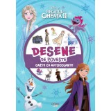 Disney. Regatul de gheata II. Desene de poveste. Carte cu autocolante