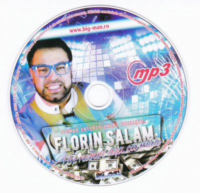 CD Manele: Florin Salam - Un nebun asa ca mine (nou, original - 120 cantece mp3) foto