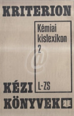 Kemiai Kislexikon, vol. I, II foto