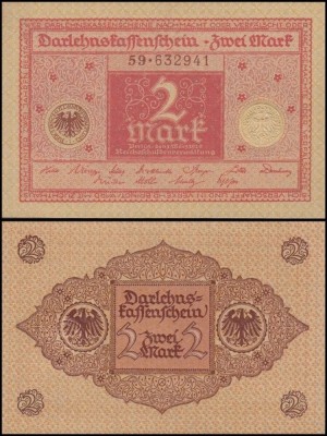 Germania 1920 - 2 Mark UNC foto