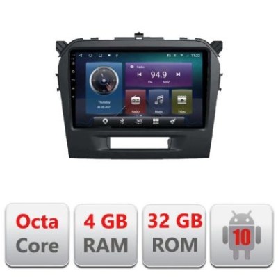 Navigatie Suzuki Grand Vitara 2016- C-2265 cu Android Radio Bluetooth Internet Octa Core4+32GB CarStore Technology foto